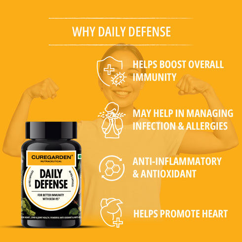 Curegarden Natural Daily Defense Capsules